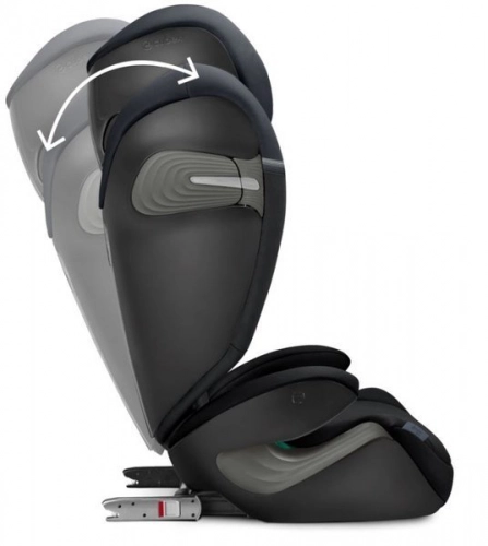 Cybex Solution S2 I-Fix Granite black Bērnu autosēdeklis 15-50 kg