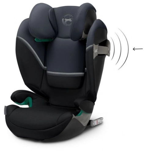 Cybex Solution S2 I-Fix Granite black Bērnu autosēdeklis 15-50 kg