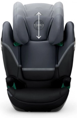 Cybex Solution S2 I-Fix Granite black Bērnu autosēdeklis 15-50 kg