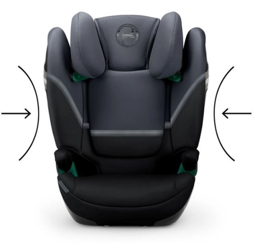 Cybex Solution S2 I-Fix Granite black Bērnu autosēdeklis 15-50 kg