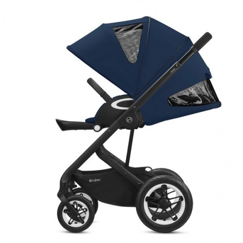 Cybex Talos S Lux Navy Blue + Aton 5 Детская коляска 3in1