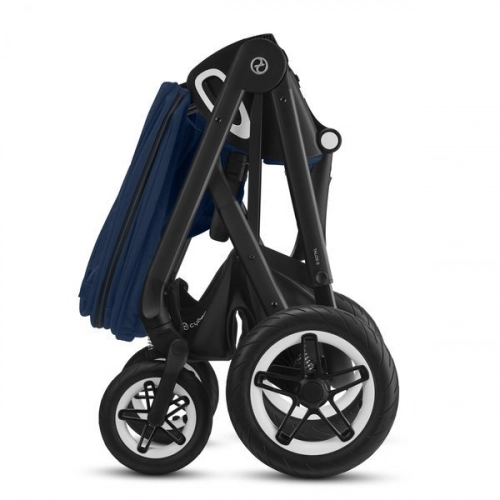 Cybex Talos S Lux Navy Blue + Aton 5 Детская коляска 3in1