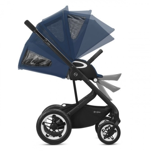 Cybex Talos S Lux Navy Blue + Aton 5 Детская коляска 3in1