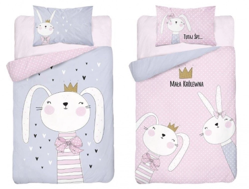 Detexpol 3443b Kokvilnas gultas veļas komplekts no 2 daļām 100x135