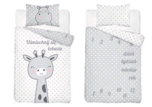 Detexpol 3444a Kokvilnas gultas veļas komplekts no 2 daļām 100x135