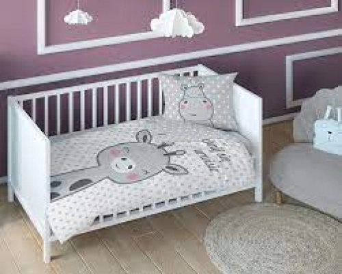 Detexpol 3444a Kokvilnas gultas veļas komplekts no 2 daļām 100x135