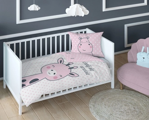 Detexpol 3444b Kokvilnas gultas veļas komplekts no 2 daļām 100x135