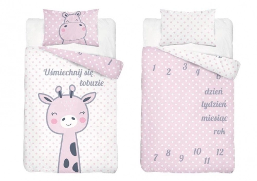 Detexpol 3444b Kokvilnas gultas veļas komplekts no 2 daļām 100x135
