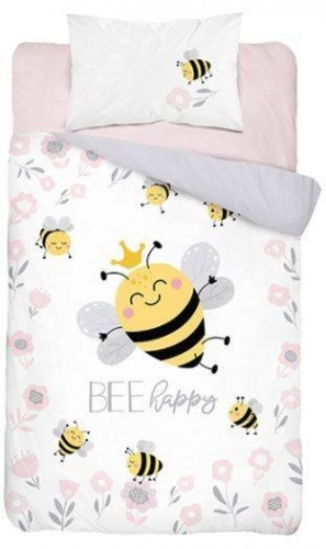 Detexpol 3616b Kokvilnas gultas veļas komplekts no 2 daļām 100x135