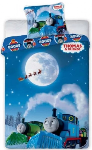 Detexpol Thomas&Friends 2 gultas veļas komplekts no 2 daļām 160x200