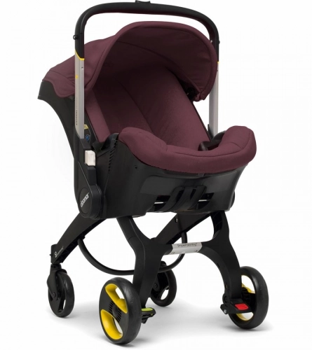 Doona Infant Car Seat & Stroller Burgundy Autosēdeklis - ratiņi 2in1