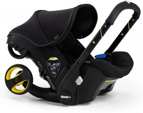 Doona Infant Car Seat & Stroller Midnight Autosēdeklis - ratiņi 2in1