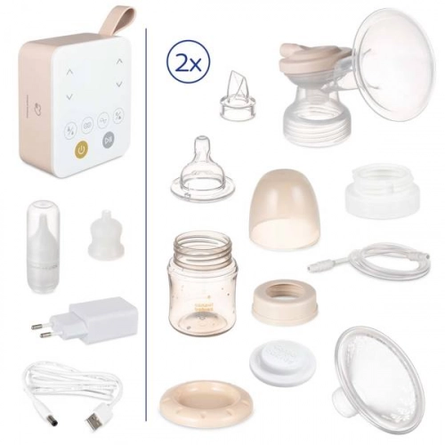 Двойной электрический молокоотсос Аспиратор 2in1 Canpol Babies ExpressCare 12/212