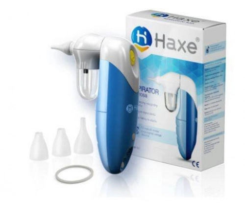 Elektriskais bērnu deguna aspirators Haxe NS1 blue