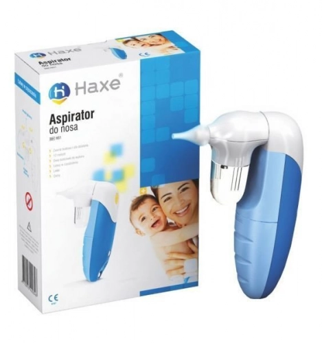 Elektriskais bērnu deguna aspirators Haxe NS1 blue