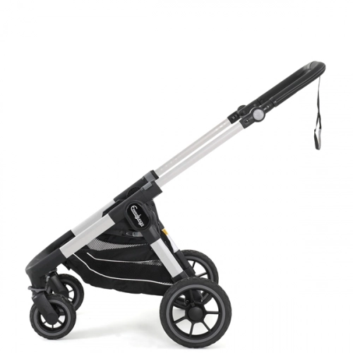 Emmaljunga NXT60 Lounge grey Silver frame Kulbu Rati