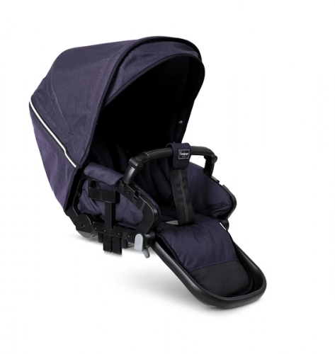Emmaljunga NXT90 Black outdoor Lounge Navy Bērnu rati 2in1