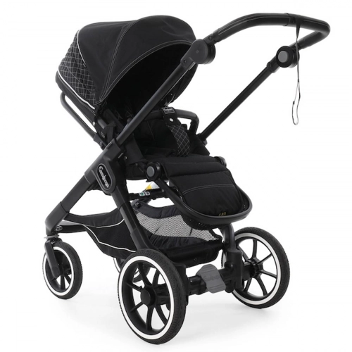 Emmaljunga NXT90 De Luxe Crystal Black Bērnu rati 2in1