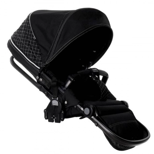 Emmaljunga NXT90 De Luxe Crystal Black Bērnu rati 2in1