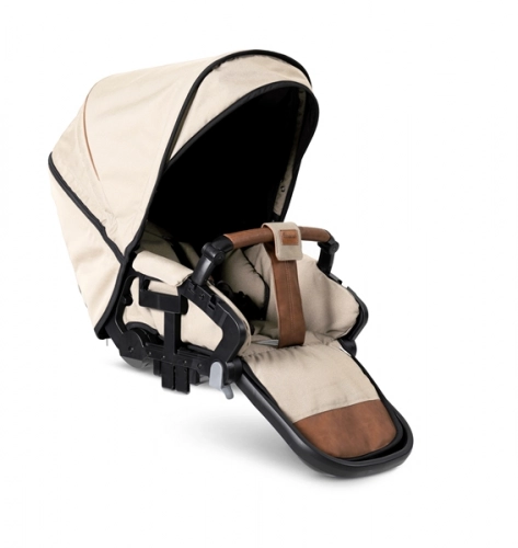 Emmaljunga NXT90 Flat Outdoor Beige Black frame Прогулочная коляска