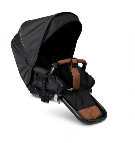 Emmaljunga NXT90 Flat Outdoor Black Black Outdoor frame Прогулочная коляска