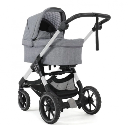 Emmaljunga NXT90 Lounge grey Silver frame Коляска с Люлькой