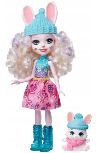Enchantimals Hoppin’ Ski Chalet Bevy Bunny Кукла-зайчик