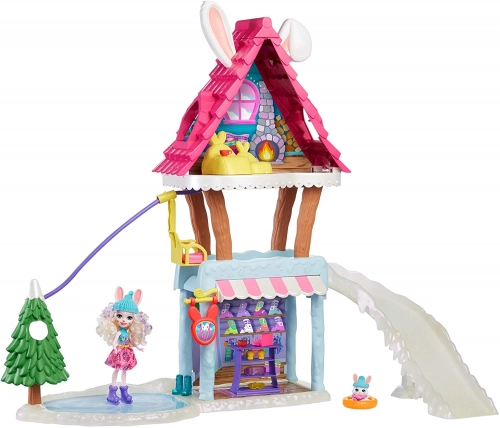 Enchantimals Hoppin’ Ski Chalet Bevy Bunny Кукла-зайчик