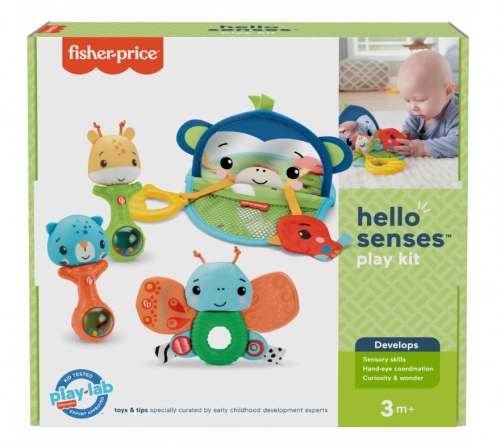 Fisher Price grabuļu komplekts Let's Sense HFJ92