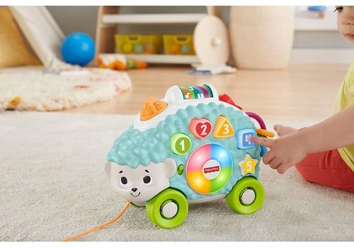 Fisher Price Happy Shapes Hedgehog GJB14 Interaktīva rotaļlieta Ezītis (krievu val.)