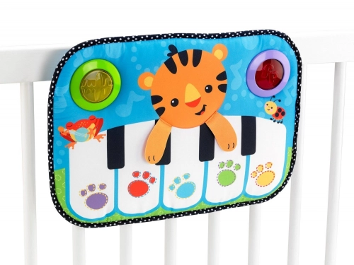 Fisher Price Kick & Play Piano CCW02 Aktivitāšu centrs gultiņai