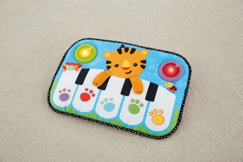 Fisher Price Kick & Play Piano CCW02 Aktivitāšu centrs gultiņai