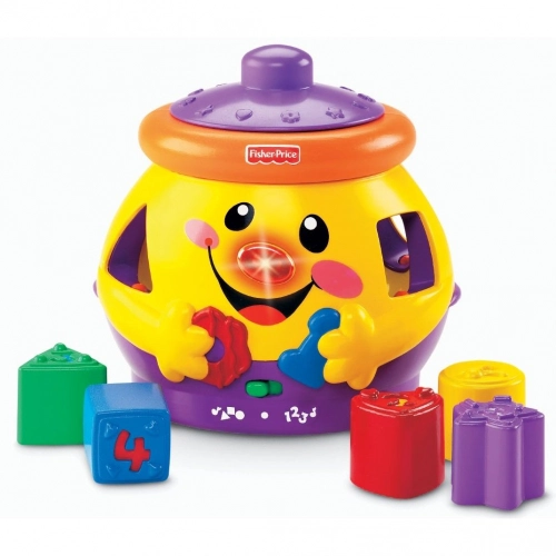 Fisher Price Laugh & Learn Cookie Shape Surprise - LAT R3441 Muzikālais podiņš (lat.val.)