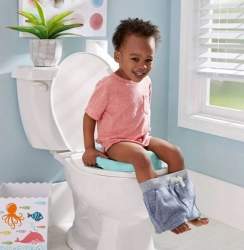 Fisher Price Sea Me Flush Potty Детский горшок со звуком и светом 46265