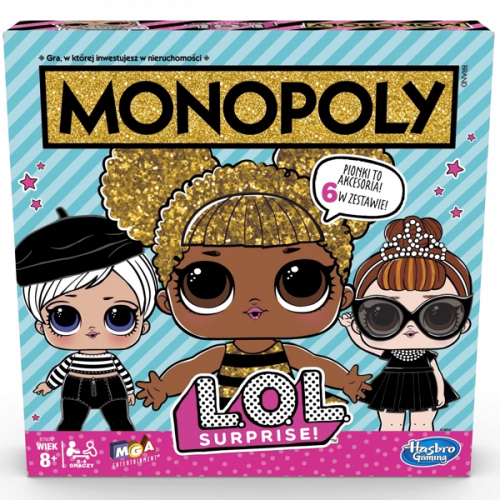 Hasbro LOL Surprise Monopoly Galda spēle