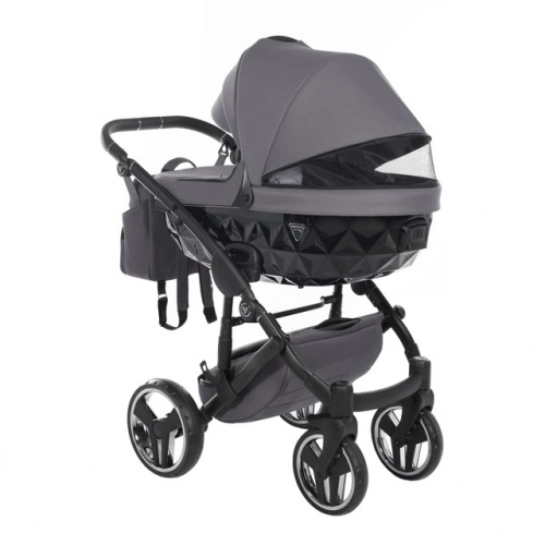 Junama Basic 03 Black nickel Детская коляска 3in1