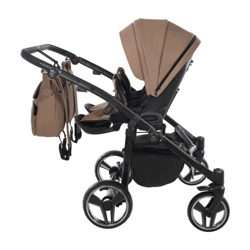 Junama Basic Duo 04 Sand Dvīņu rati 3in1