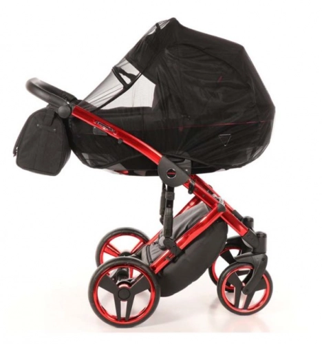 Junama Diamond Individual 2in1 01 Red Bērnu rati 2 in 1