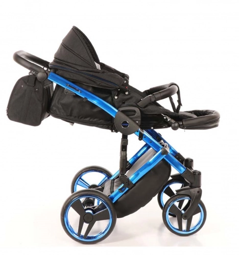 Junama Diamond Individual 02 Blue Детская коляска 2 в 1