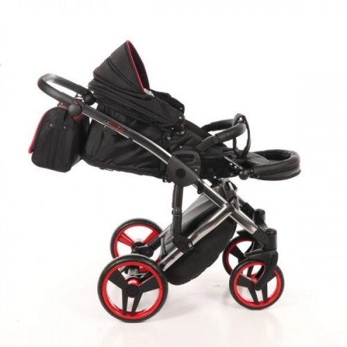 Junama Diamond S-Line 3in1 col. 01 Red Bērnu rati 3 in 1
