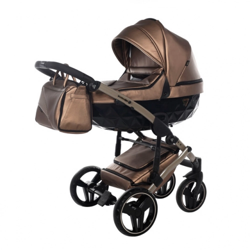 Junama Fluo Line Col.03 Bronze Bērnu rati 3in1