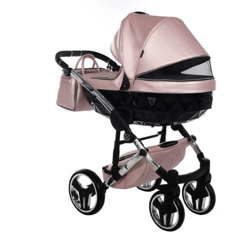 Junama Fluo Line Col.06 Pink Bērnu rati 3in1