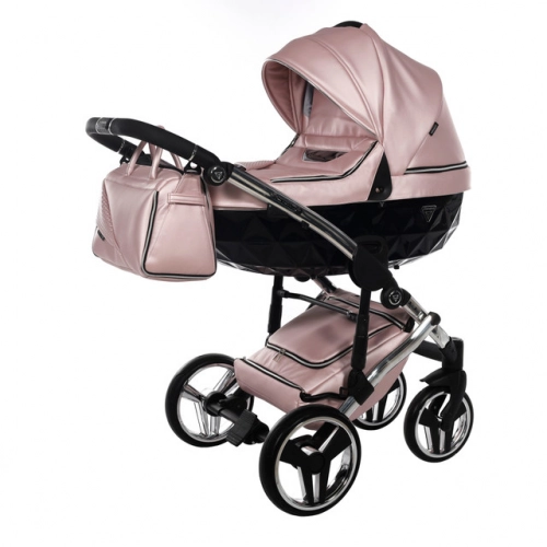 Junama Fluo Line Col.06 Pink Bērnu rati 3in1