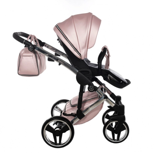 Junama Fluo Line Col.06 Pink Bērnu rati 3in1