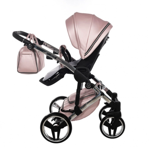 Junama Fluo Line Col.06 Pink Bērnu rati 3in1