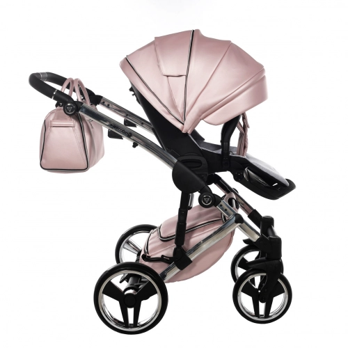 Junama Fluo Line Col.06 Pink Bērnu rati 3in1