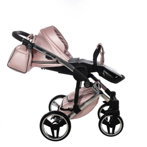 Junama Fluo Line Col.06 Pink Bērnu rati 3in1