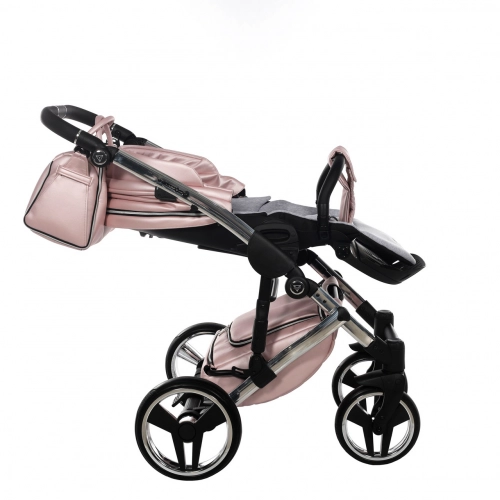 Junama Fluo Line Col.06 Pink Bērnu rati 3in1