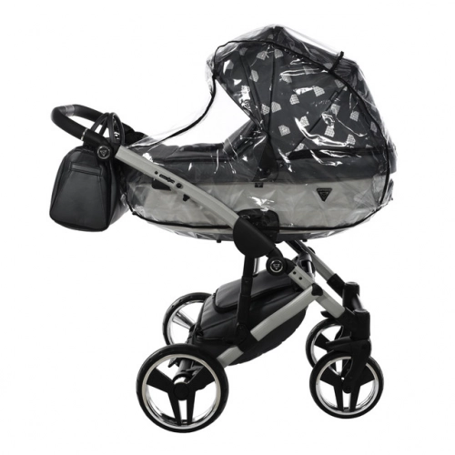Junama Glow col.4 Graphite silver Bērnu ratiņi 3 in 1
