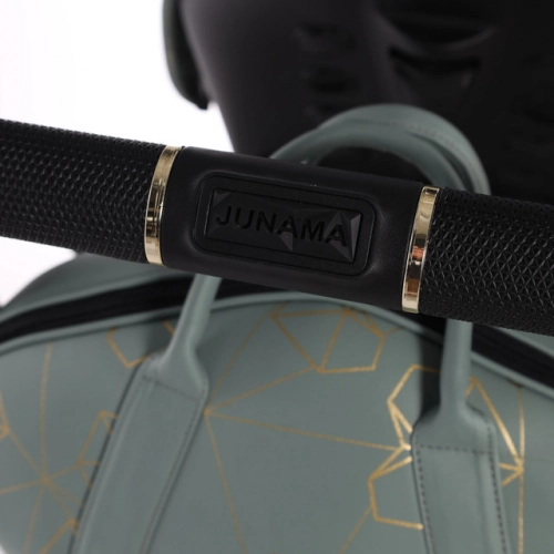 Junama Heart 03 Green gold Bērnu rati 3in1